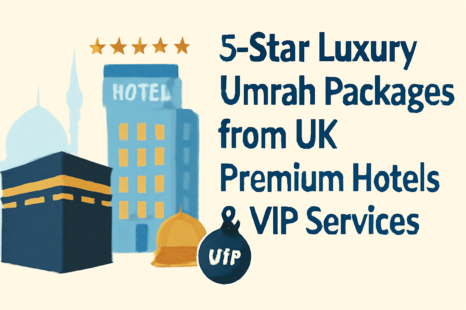 5-Star Luxury Umrah Packages from UK