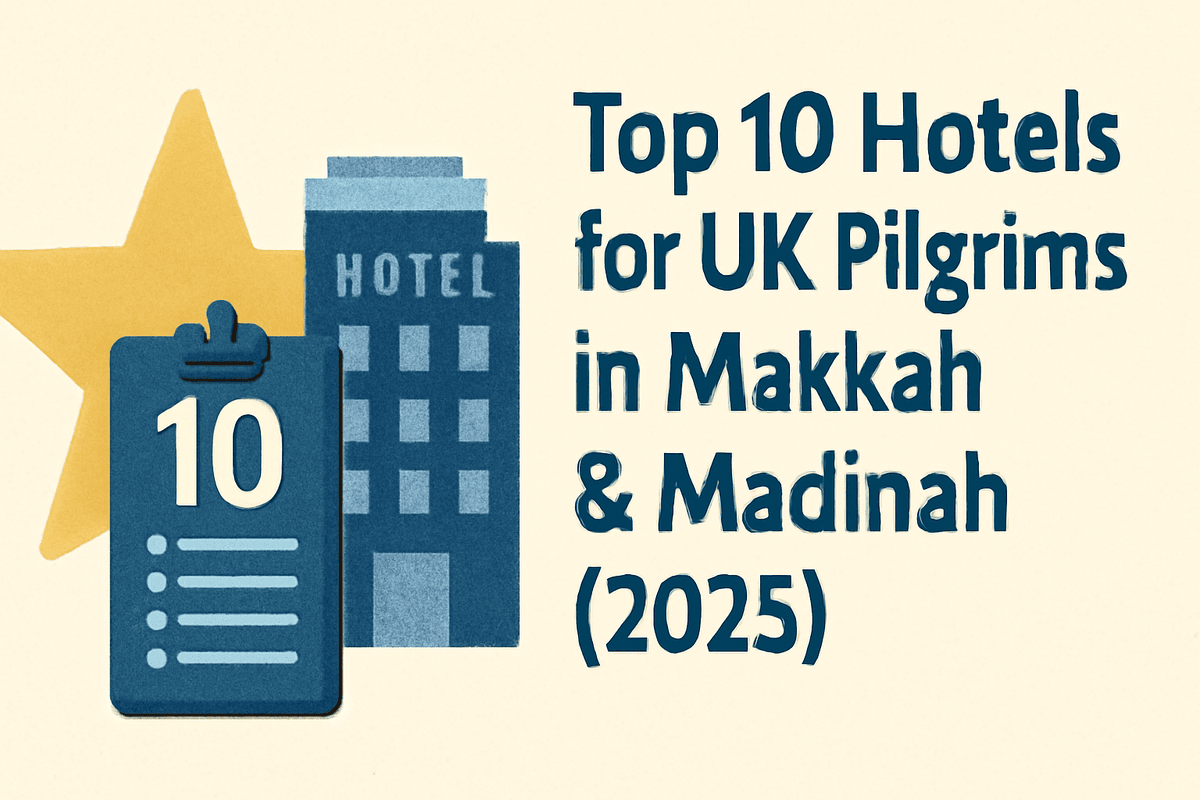 Top 10 Hotels for UK Pilgrims in Makkah & Madinah