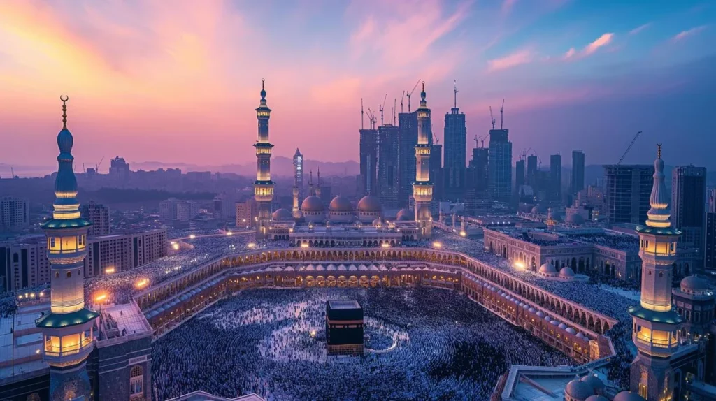 Home 54 Beautiful View of Makkah where Pilgrims going for Umrah with Customized Umrah packages Scotland.