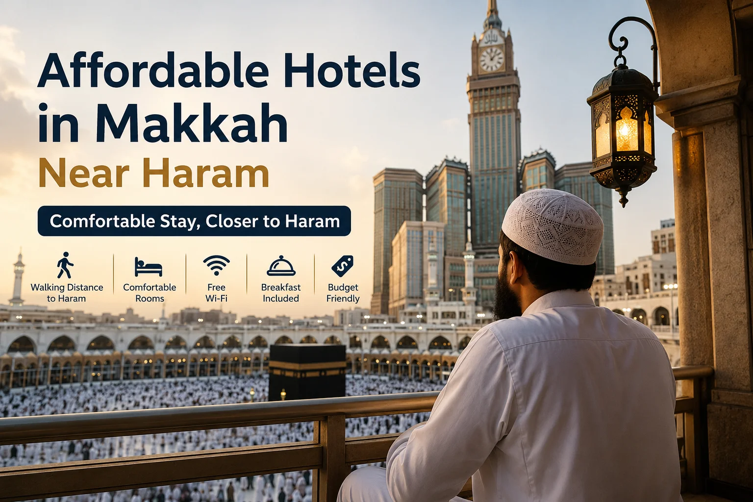 Affordable Hotels in Makkah Near Haram with comfortable stay and beautiful Haram view for Umrah pilgrims