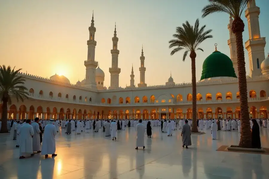 Home 53 Beautiful Madina view for Roza e Rasool Visiting Time