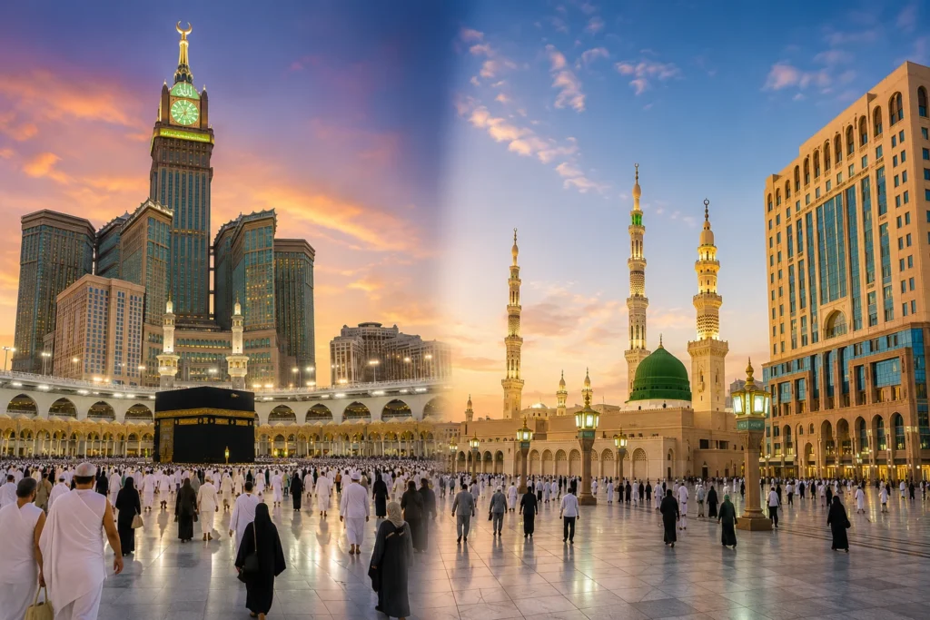 Home 53 Best view of Makkah and Madina for Best Hajj and Umrah Packages