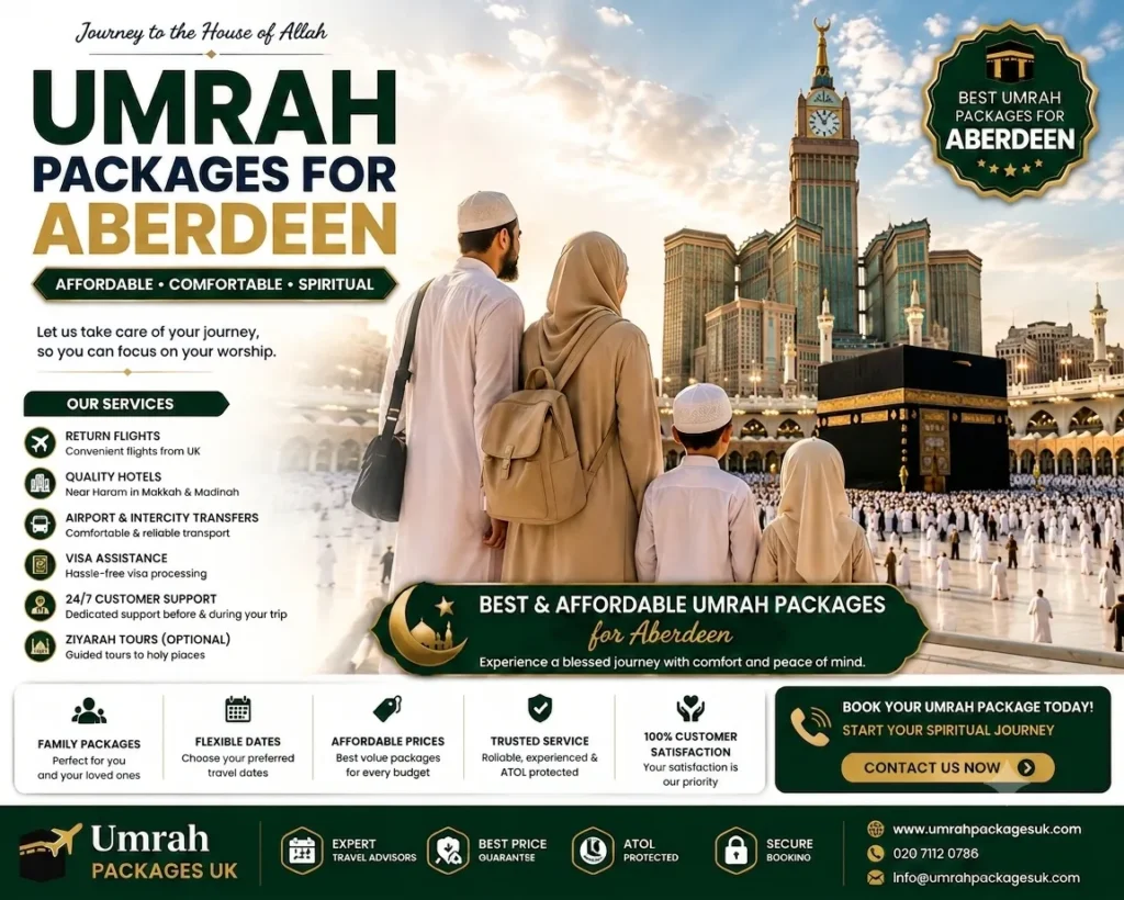 Home 53 Best and Affordable Umrah Packages for Aberdeen
