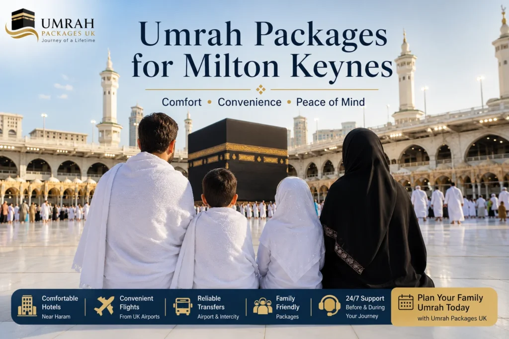 Home 54 Best Umrah Packages for Milton Keynes 2026