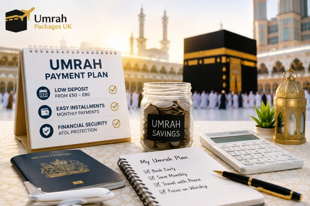 Home 53 Umrah Payment Plans UK with affordable UK pilgrimages.