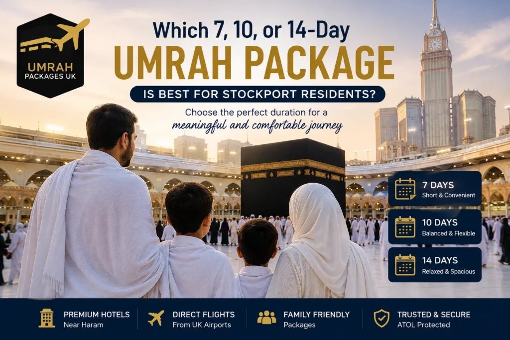 Guide for Umrah Packages for Stockport